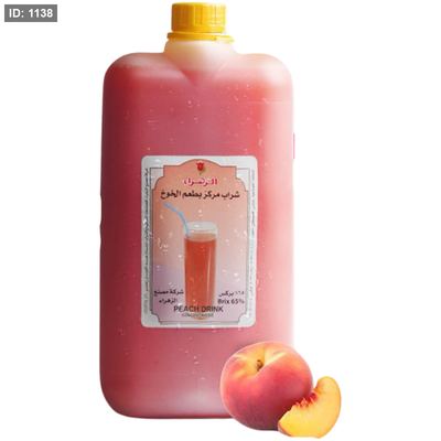 الزهراء شراب خوخ 4 لتر