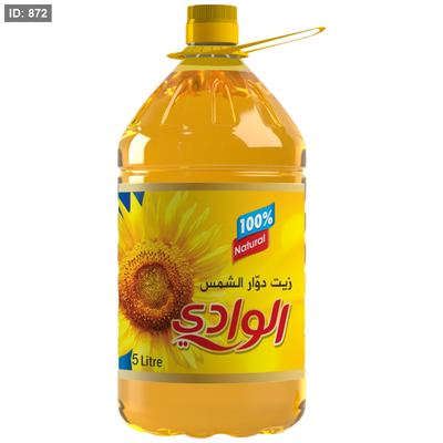 الوادي زيت عباد الشمس 5 لتر