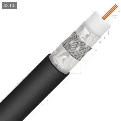 GHE LINK TV CABLE RG6 305M &100M BLACK