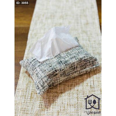 علبة محارم قماش