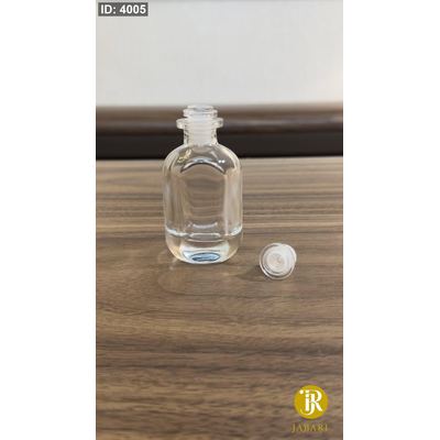 عبوة زجاج للعطر 50Ml & سدادة مطاط رأس أكريليك