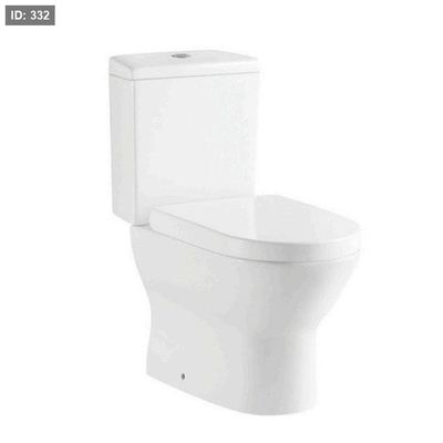 مرحاض ميني بلوك ابيض مع قلب نجارة مونتانا