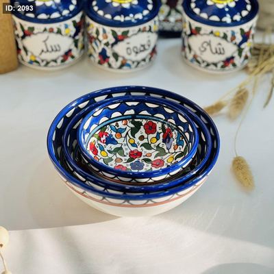 زبادي خرف مدور ملون