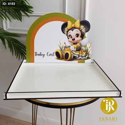 صواني خشب (26*34) & ضهر (22*34) CNC طباعة UV