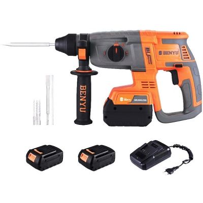 BENYU DC2602/20V-مقدح(درل) بطارية مع شاكوش 20 فولت