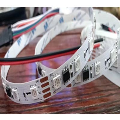 شريط تلزيق 24 فولت 60 لد 10MM 20W 5050 RGB سوبر سونيك