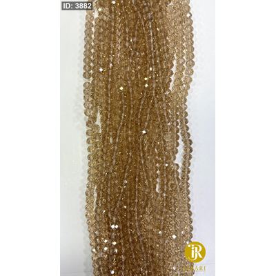 خرز كرستال زجاج سداسي ( 10 ملم )
