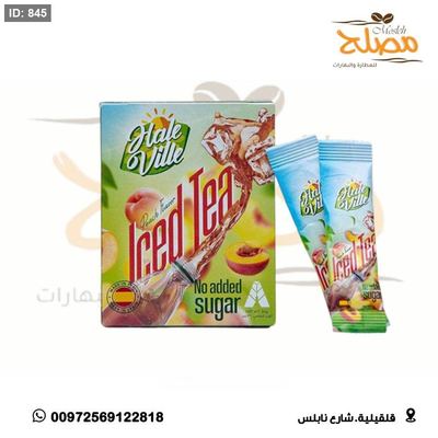 شاي بارد بطعم الخوخ