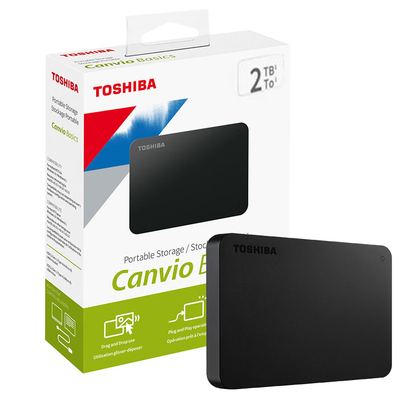 Toshiba 2.5″ External HDD 2TB -هارديسك خارجي