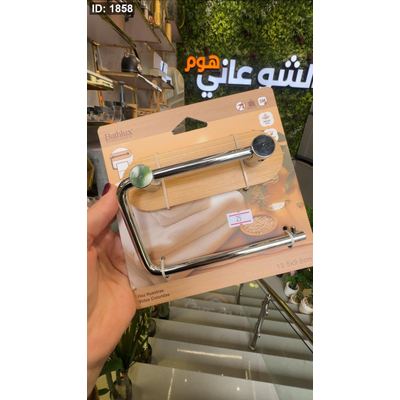 حمالة محارم حمام / تواليت بامبو مع ستانلس