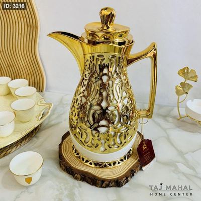 دلة تيرموس خليجي ذهبي