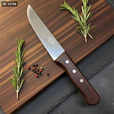 سكينة لحمة 5.5" ستانلس ستيل يد خشب EL127/5 =ك8
