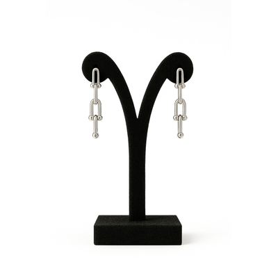 حلق تيفاني فضي