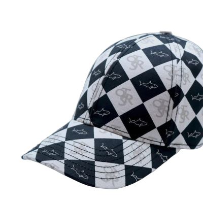 ARGYLE SHARK LOGO CAP