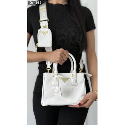 شنطة - Prada / قشاط سبورت مع جزدان