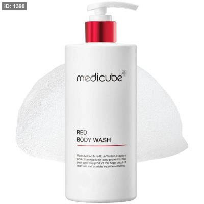 Medicube Red Acne Body Wash – غسول الجسم Red Acne لعلاج حبوب الجسم