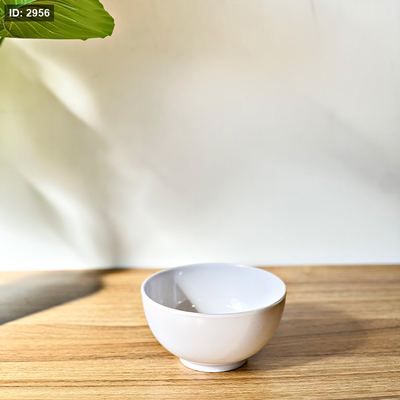 دزينة عدد 12 زبدية لبن 5" ميلامين ابيض ASC617 W ++