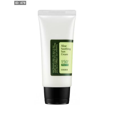 COSRX Aloe Soothing Sun Cream SPF50+ PA+++ - واقي الشمس بخلاصة الصبار من COSRX