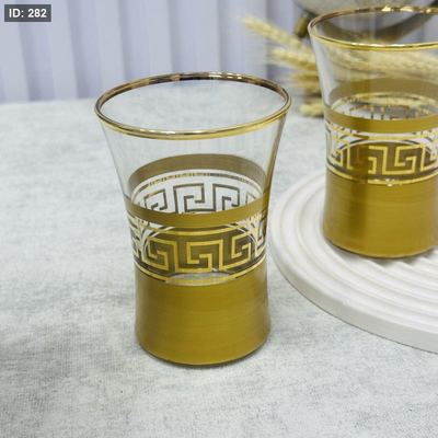 6 كاسات عصير مذهب فيرزاتشي