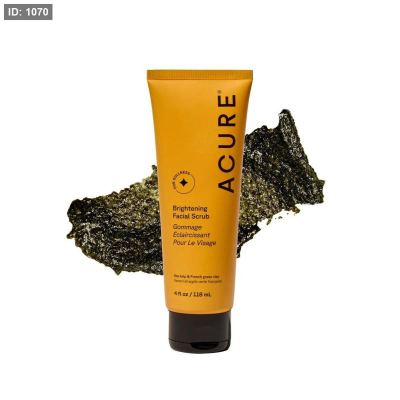 مقشر الوجه للتفتيح من أكور - Acure Brightening Facial Scrub