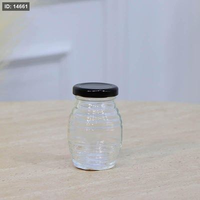 مطربان نمرة 1 زجاج محزز مدور غطا حديد اسود A46/3 =ع1