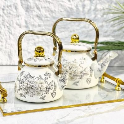 ابريق شاي توتي 2لترENAMEL