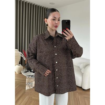 قميص Snap Polka Dot كاجول