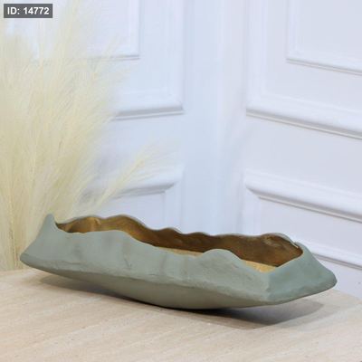جاط فواكة مستطيل 45*18سم بستاشيو بابلز GRG-24971A نحاس هندي %ه11