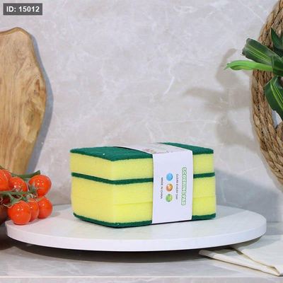 طقم/3 ليفة مستطيل اصفر 15*10سم ع.كرتون A106/3 =ع3