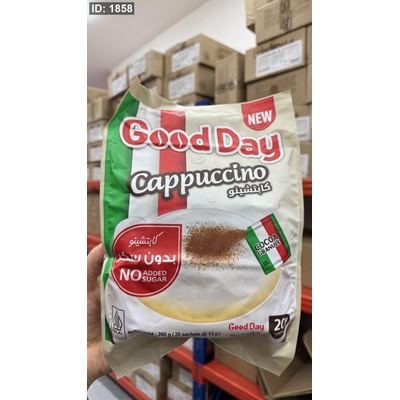 كابتشينو Good day خالي من السكر دايت فيه 20 كيس