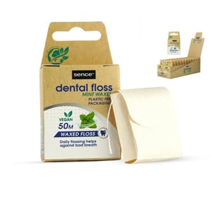 خيط اسنان سينس SECE DENTAL FLOSS FRESH MINT 24PCS