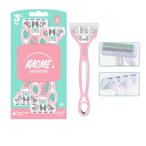 شفرات نعومي ستاتي NAOME SMOTH TOUCH 4PCS 3BLADE