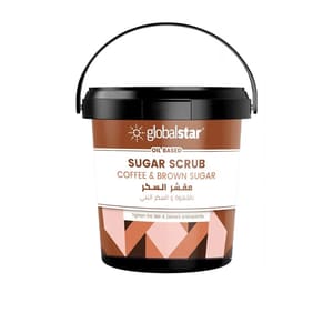 مقشر السكر بالقهوه والسكر GLOBAL SUGAR SCRUB 600G