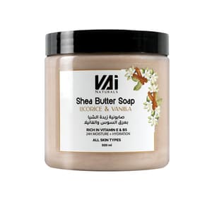 صابون زبده الشيا فاي VAI SHEA SOAP LICORICE 500ML
