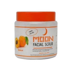 سكرب وجه مون MOON FACIAL SCRUB APRICOT 600 ML