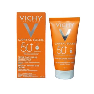 واقي شمس فيتشي VICHY SPF 50 VELVETY CREAM 50 ML