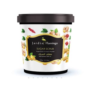 مقشر السكر جاردن JARDIN FLAMINGO TURMERIC 600G