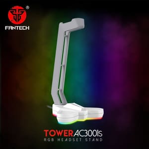 🎮 Fantech AC3001S RGB Headset Stand Space Edition White Palestine