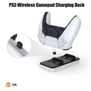 Dobe Dual Charging Station for PS5 wireless controller – TP5-0505
