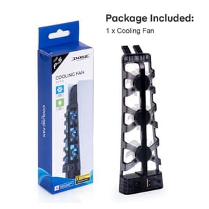DOBE for PS5 Console Cooling Fan Game Console Cooler Smart Temperature Control 3 Fans System Station for Sony Playstatio