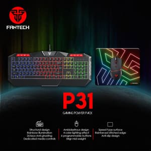 Fantech Gaming Power Pack P31 RGB Gaming Combo for FPS &amp; PC Gaming | Palestine رام الله