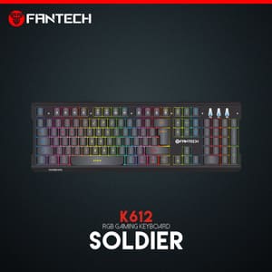 Fantech Gaming Keyboard K612 RGB Full-Size Keyboard for FPS &amp; PC Gaming | Palestine رام الله