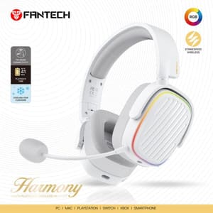🎮 Fantech WHG02 Harmony Wireless Gaming Headset Palestine