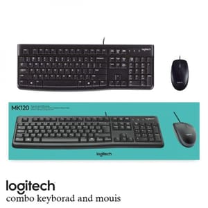Logitech DESKTOP MK120 Wired simplicity Keyboard+Mouse Combo