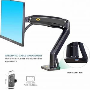 North Bayou Monitor Desk Mount – F100A