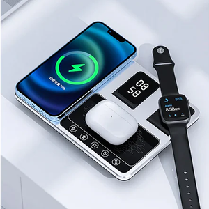 Wireless Charger Pad P1100 – شاحن لاسلكي سريع وذكي لجميع الهواتف | Palestine – Ramallah