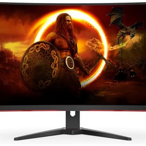 Solid CG271GW 27" Curved 165Hz FHD Gaming Monitor Palestine