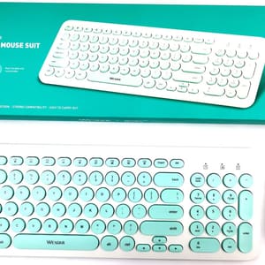 WESDAR KM1 Wireless Keyboard &amp; Mouse Combo 96 Keys for Office, Laptop &amp; Daily Use | Palestine رام الله