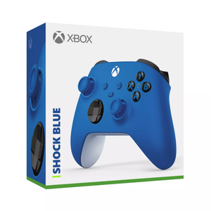 XBOX SERIES X/S SHOCK BLUE CONTROLLER WIRELESS جويستك لجهاز أزرق لون